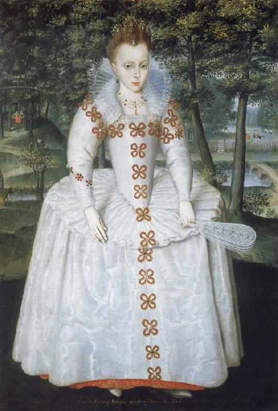 Robert Peake the Elder Elizabeth Queen of Bohemia oil painting image
